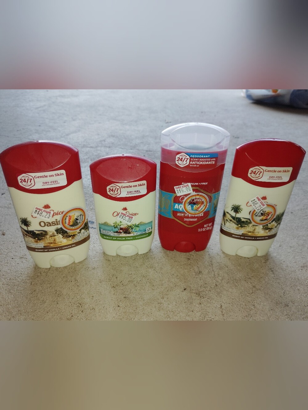 Title: NWT Old Spice Deodorant & Antiperspirant 4-Pack Variety Bundle New